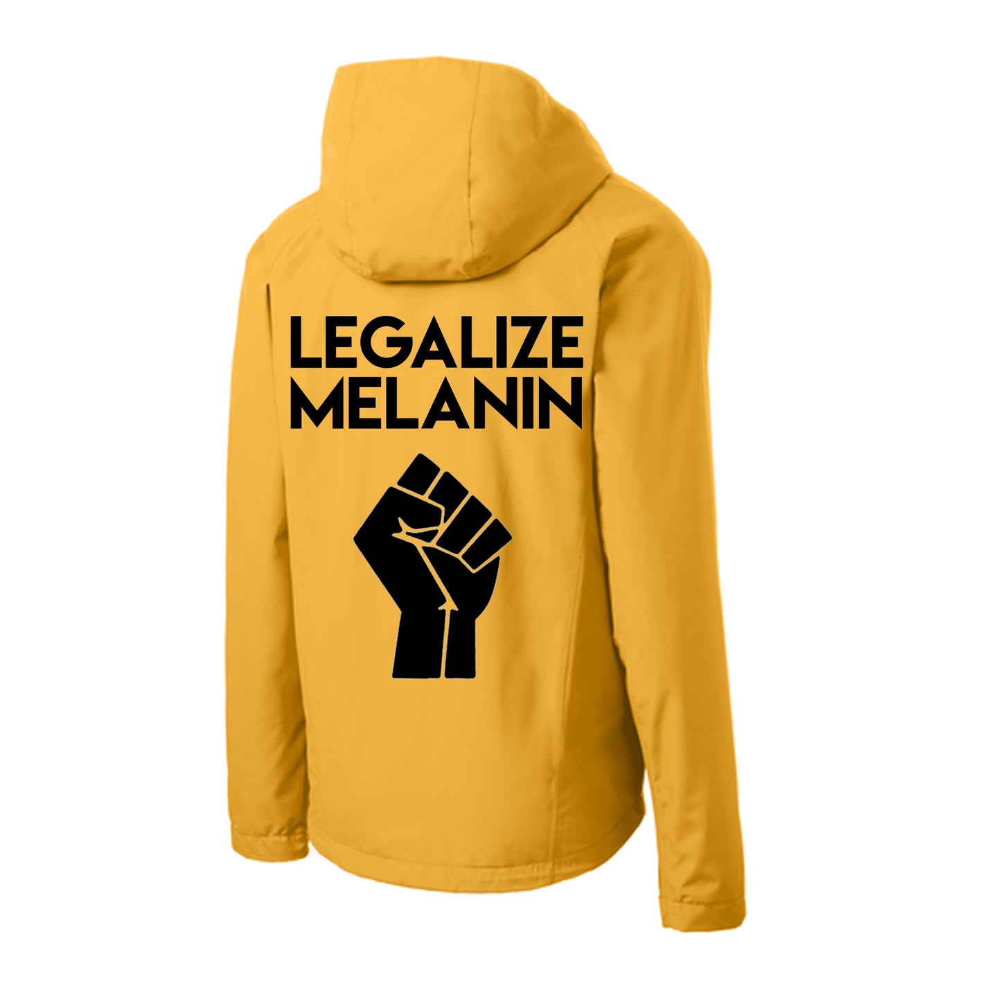 Legalize Melanin Gold Windbreaker