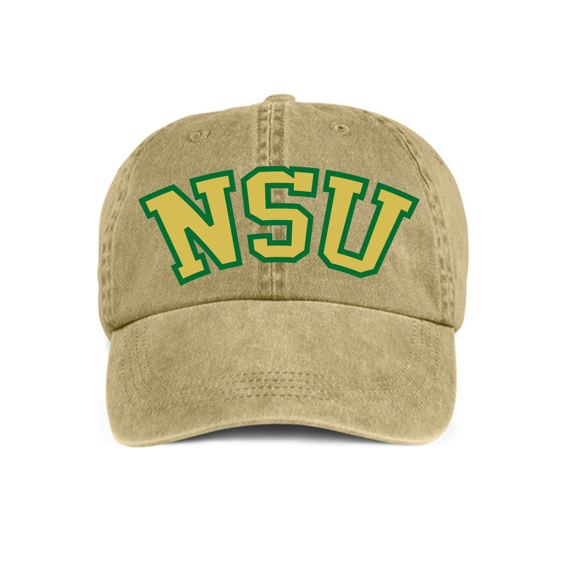 HBCU NSU Ball Cap Khaki HBCUGRAD