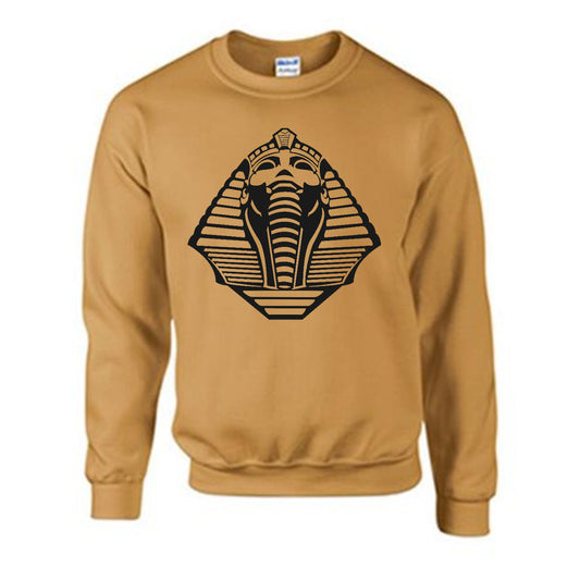 Urban Argyle | Pharaoh | Sweatshirt - Old Gold