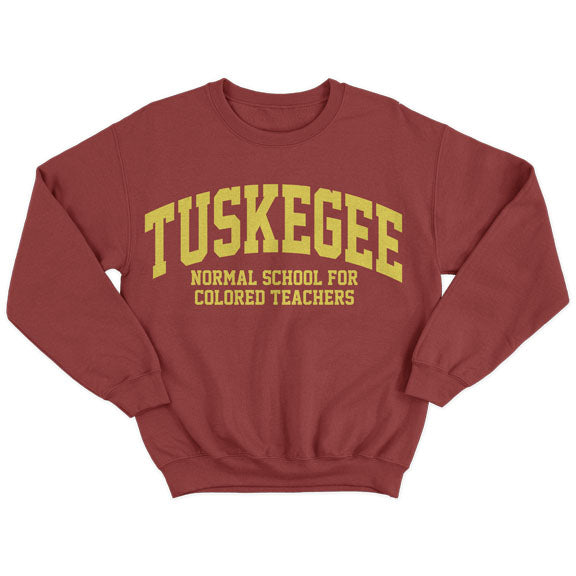 Historically Black | Tuskegee Normal | Sweatshirt - Crimson