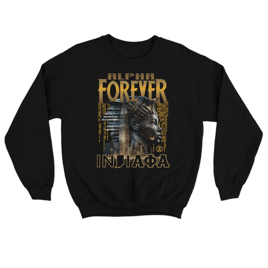 Urban Argyle | Alpha Forever One | Sweatshirt - Black