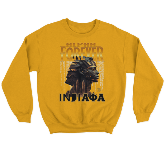 Urban Argyle | Alpha Forever Two | Sweatshirt - Gold